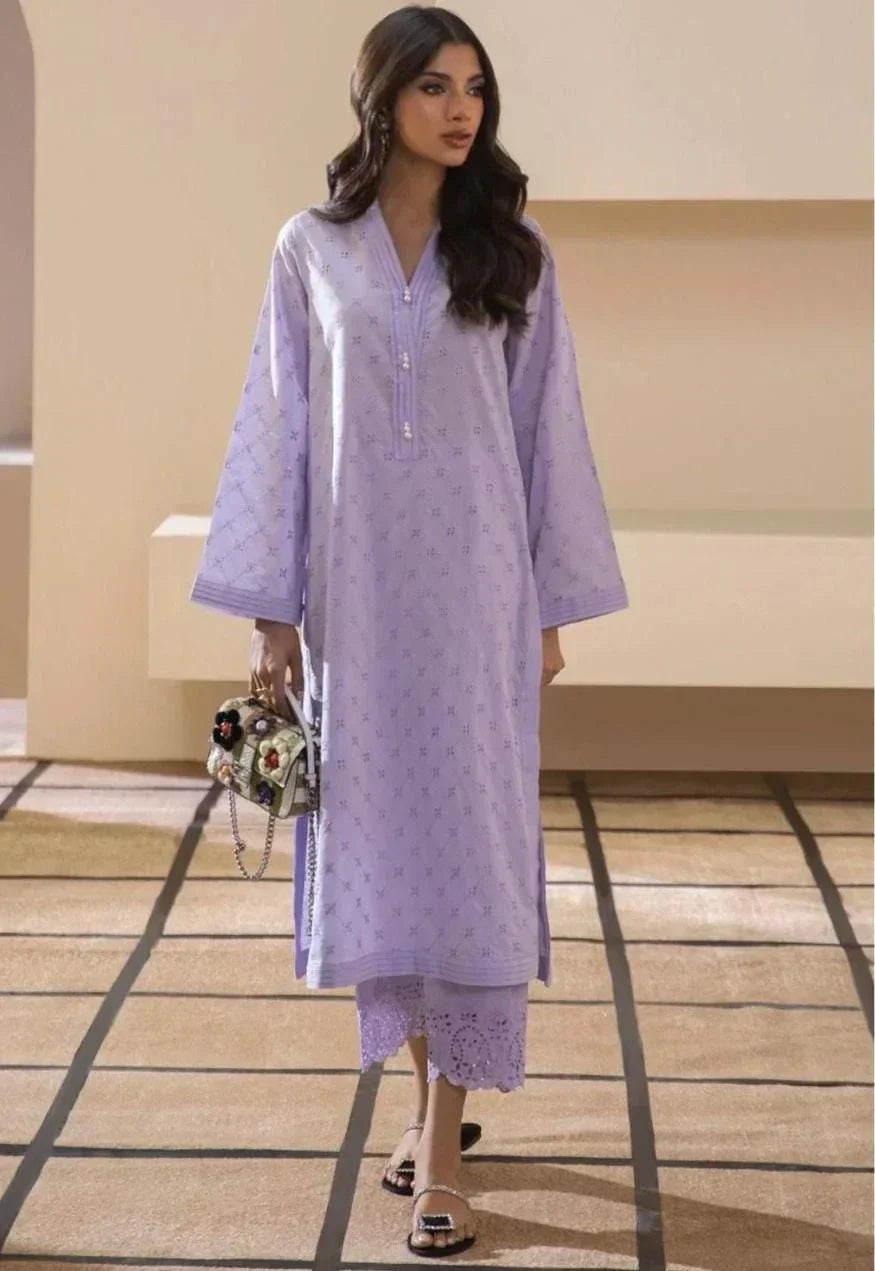 2pc Embroidery lawn SE 612