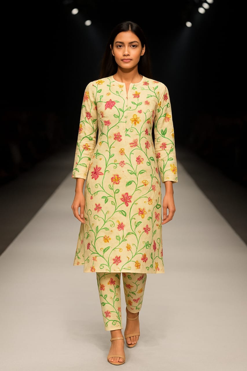 2 Pcs Unstitched Digital Print Suit J-057