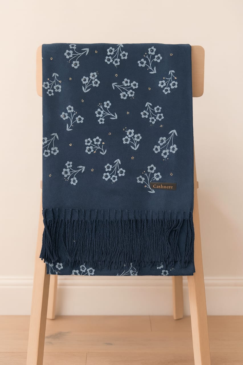 Women Warm Winter ( Print Pashmina Wool ) Vol-1 (007)