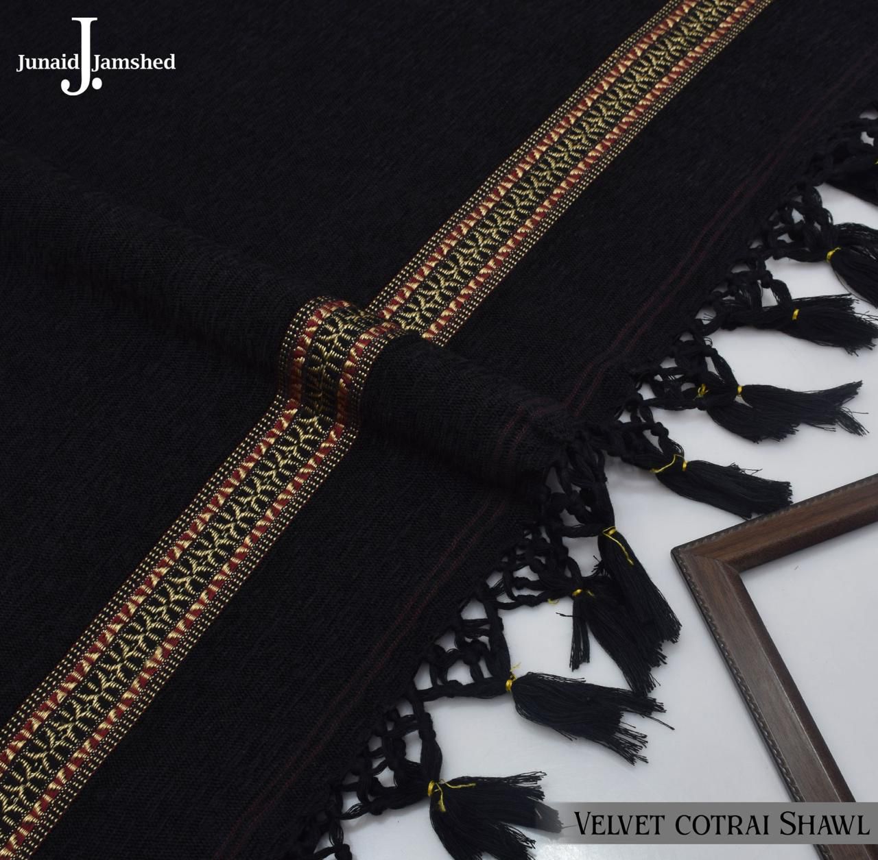 J. Premium Winter Velvet Shawl for Men JWS 23