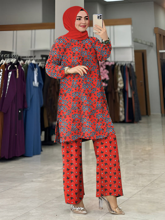 2 Pcs Unstitched Digital Print Suit J-018