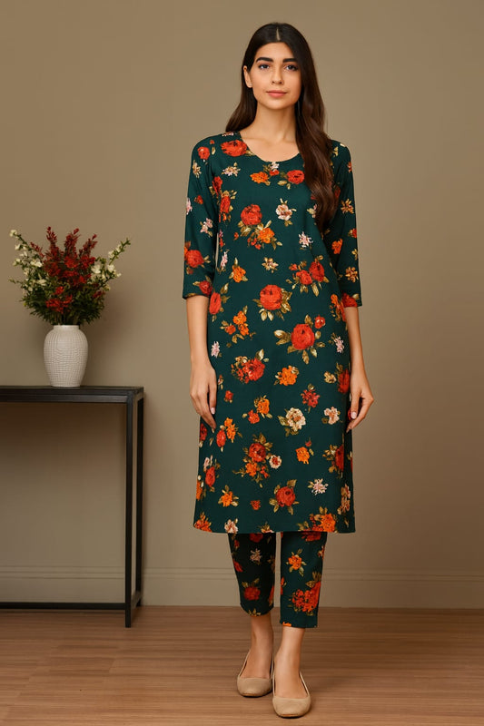 2 Pcs Unstitched Digital Print Suit J-056