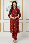 2 Pcs Unstitched Digital Print Suit J-0581
