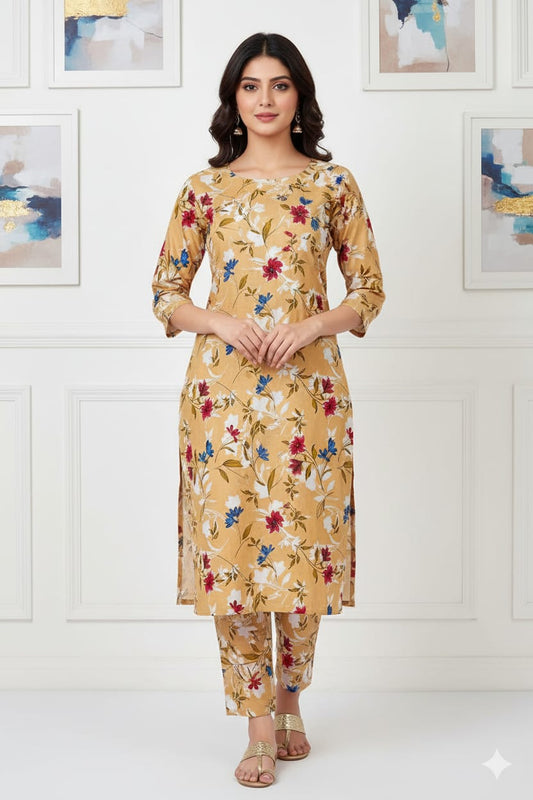 2 Pcs Unstitched Digital Print Suit J-0575