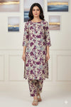 2 Pcs Unstitched Digital Print Suit J-0572
