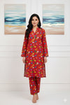 2 Pcs Unstitched Digital Print Suit J-0568