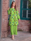 2 Pcs Unstitched Digital Print Suit J-029