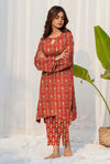 2 Pcs Unstitched Digital Print Suit J-012