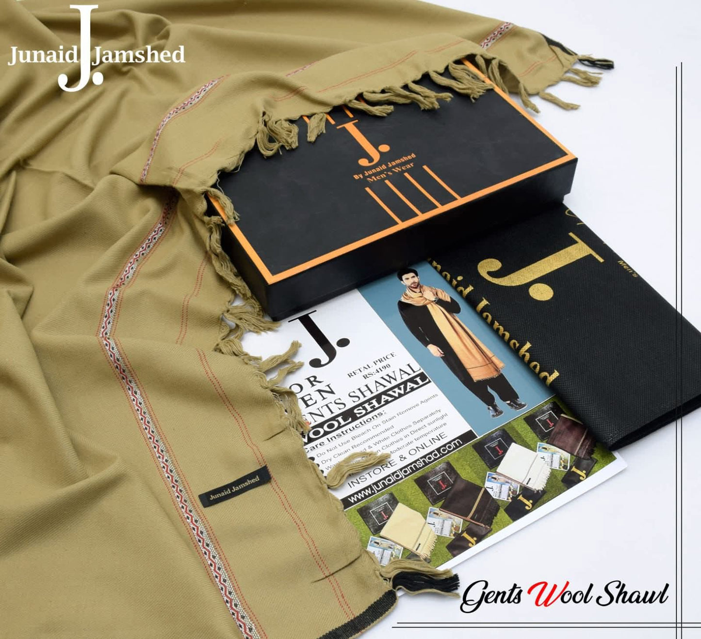 J. Premium Winter Shawl for Men JWS 17