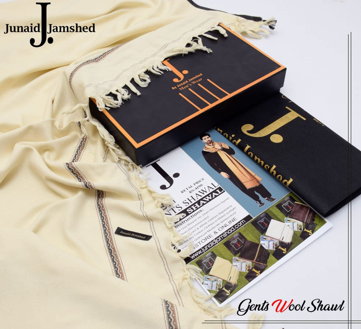 J. Premium Winter Shawl for Men JWS 12