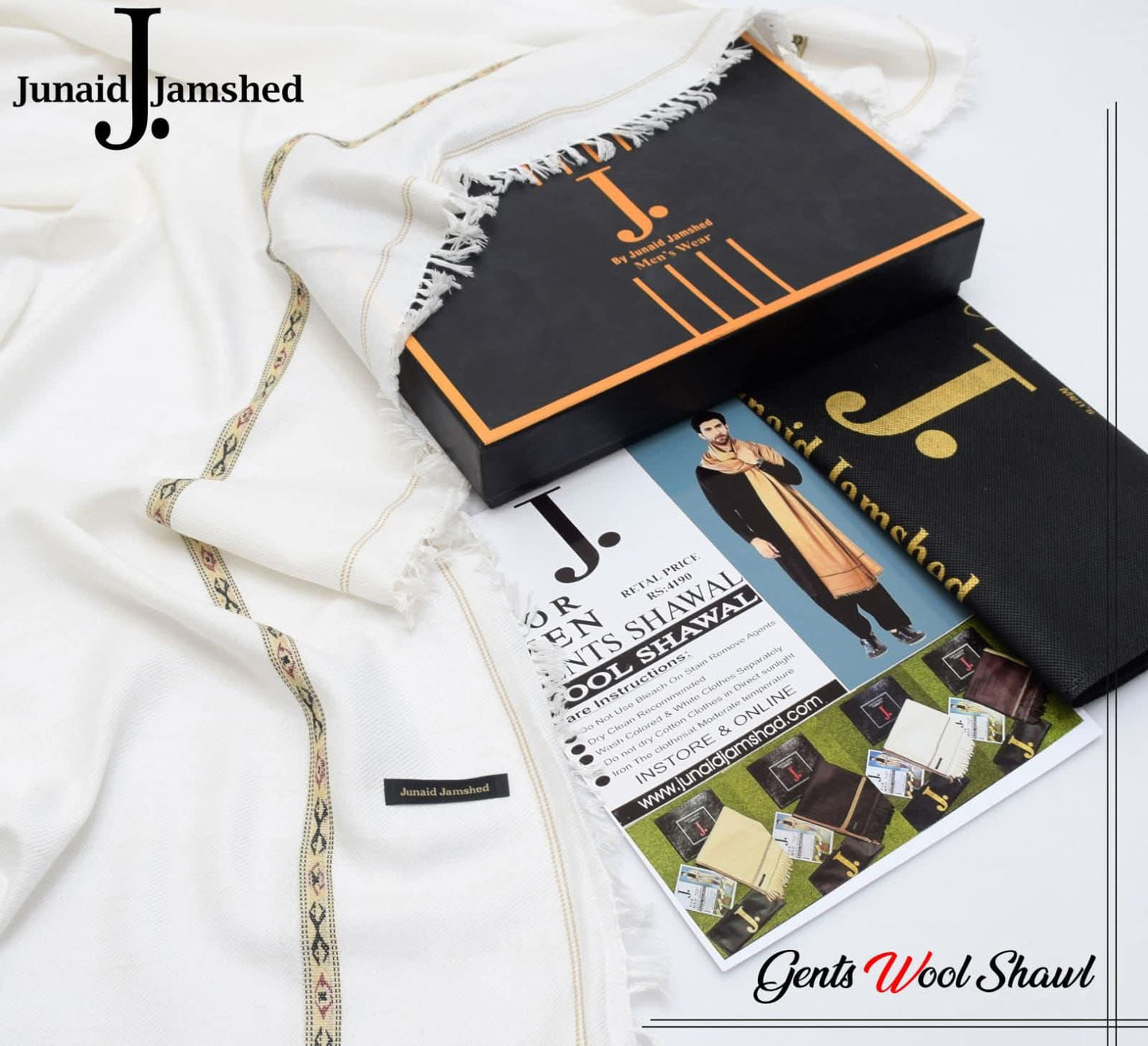 J. Premium Winter Shawl for Men JWS 19