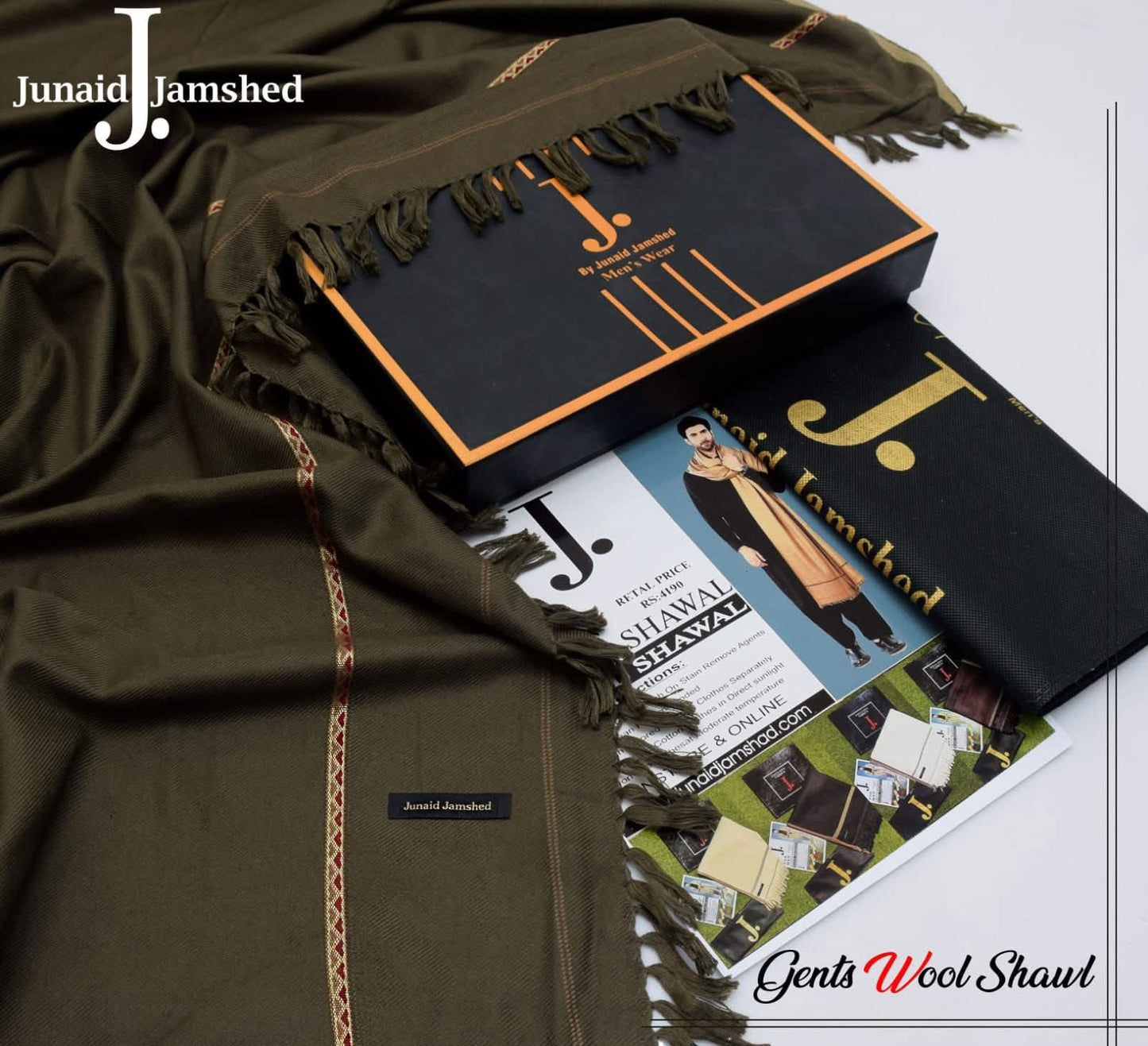 J. Premium Winter Shawl for Men JWS 15