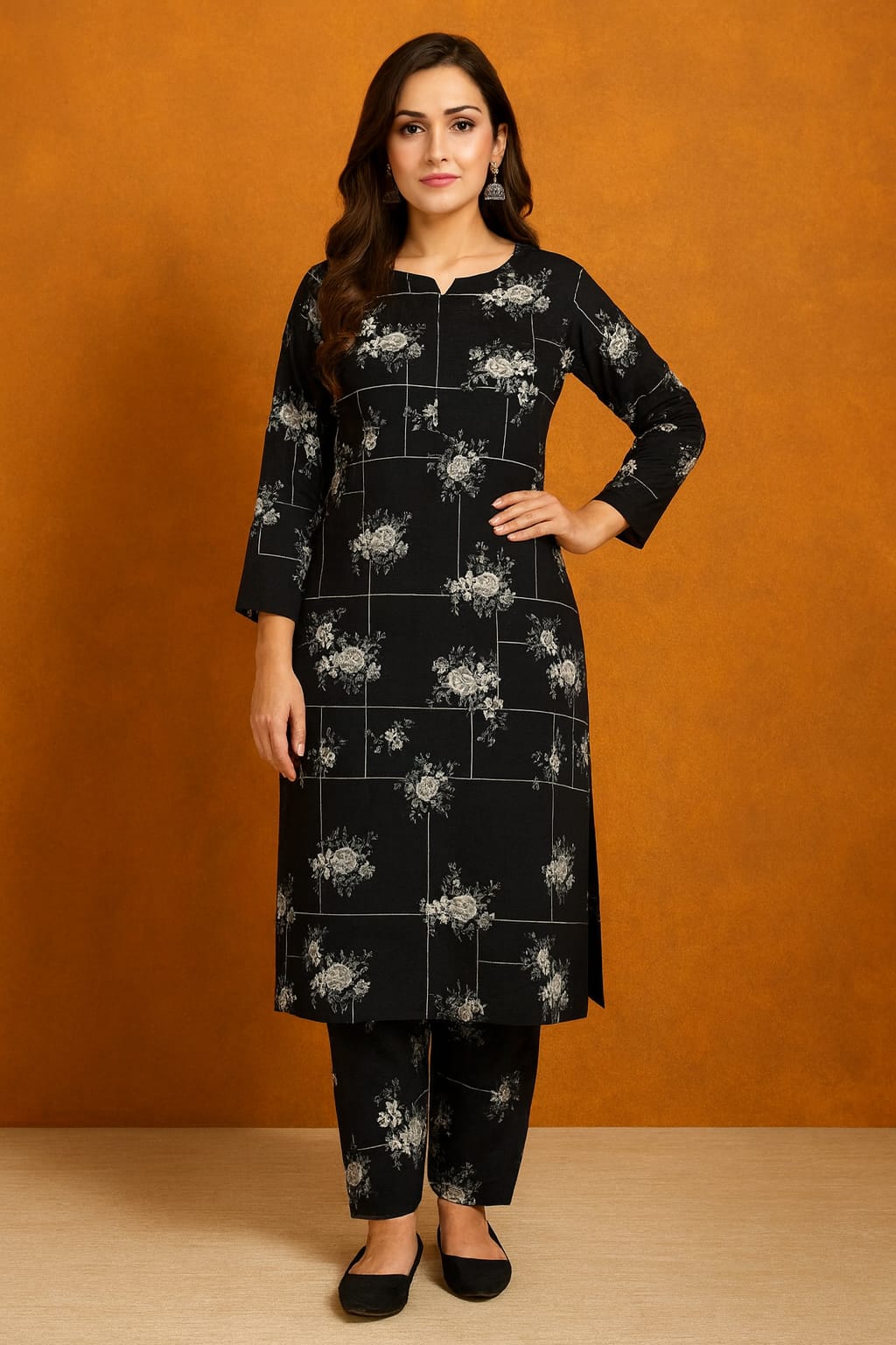 2 Pcs Unstitched Digital Print Suit J-048