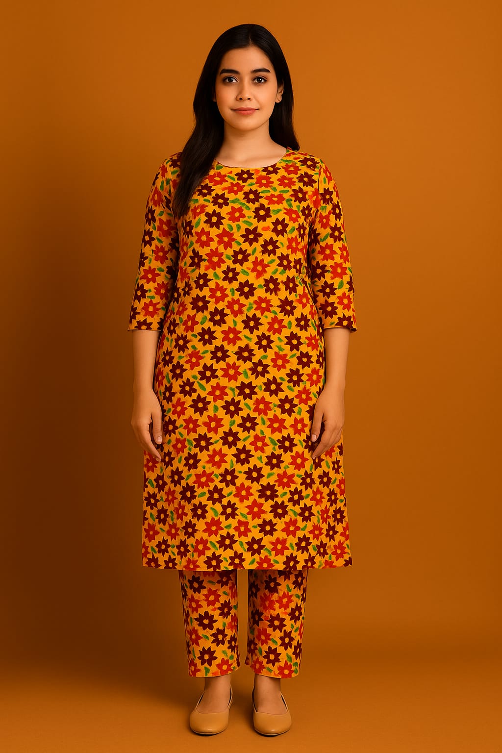 2 Pcs Unstitched Digital Print Suit J-041