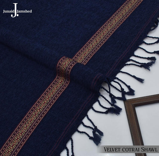 J. Premium Winter Velvet Shawl for Men JWS 18