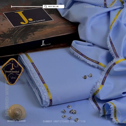 Premium Quality Men Wash N Wear Fabric JJS 235