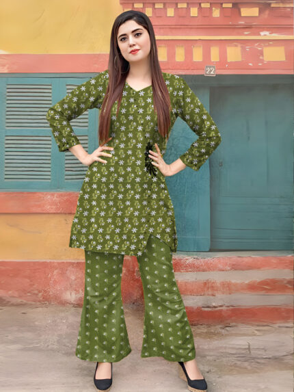 Premium Quality 2 Pc Digital Print AKS-1009
