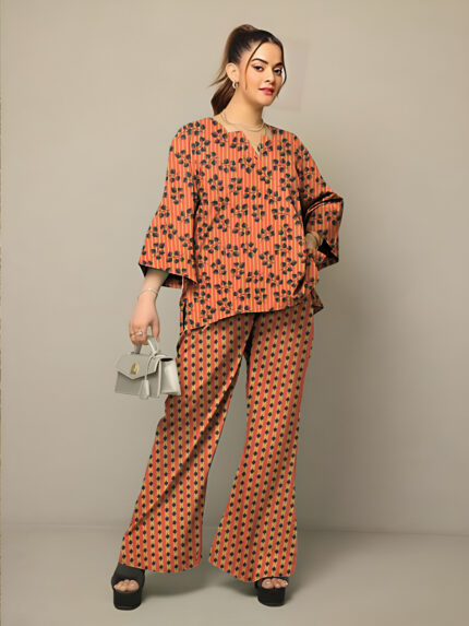 Premium Quality 2 Pc Digital Print AKS-1018