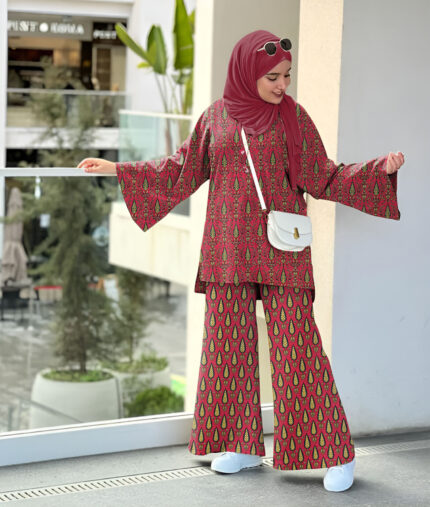 Premium Quality 2 Pc Digital Print AKS-1024