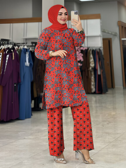 Premium Quality 2 Pc Digital Print AKS-1031