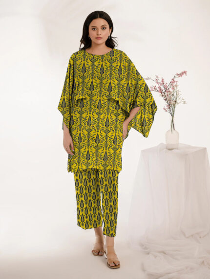Premium Quality 2 Pc Digital Print AKS-1035