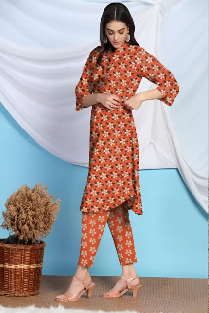 Premium Quality 2 Pc Digital Print AKS-1037