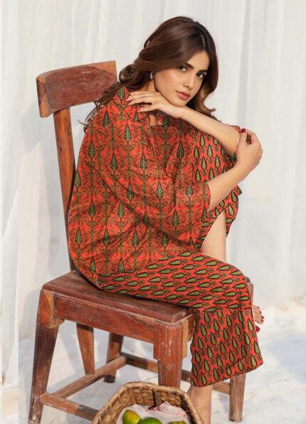 Premium Quality 2 Pc Digital Print AKS-1042