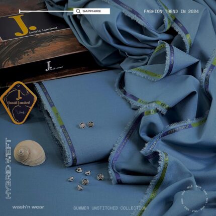 Premium Quality Men Wash N Wear Fabric JJS 229